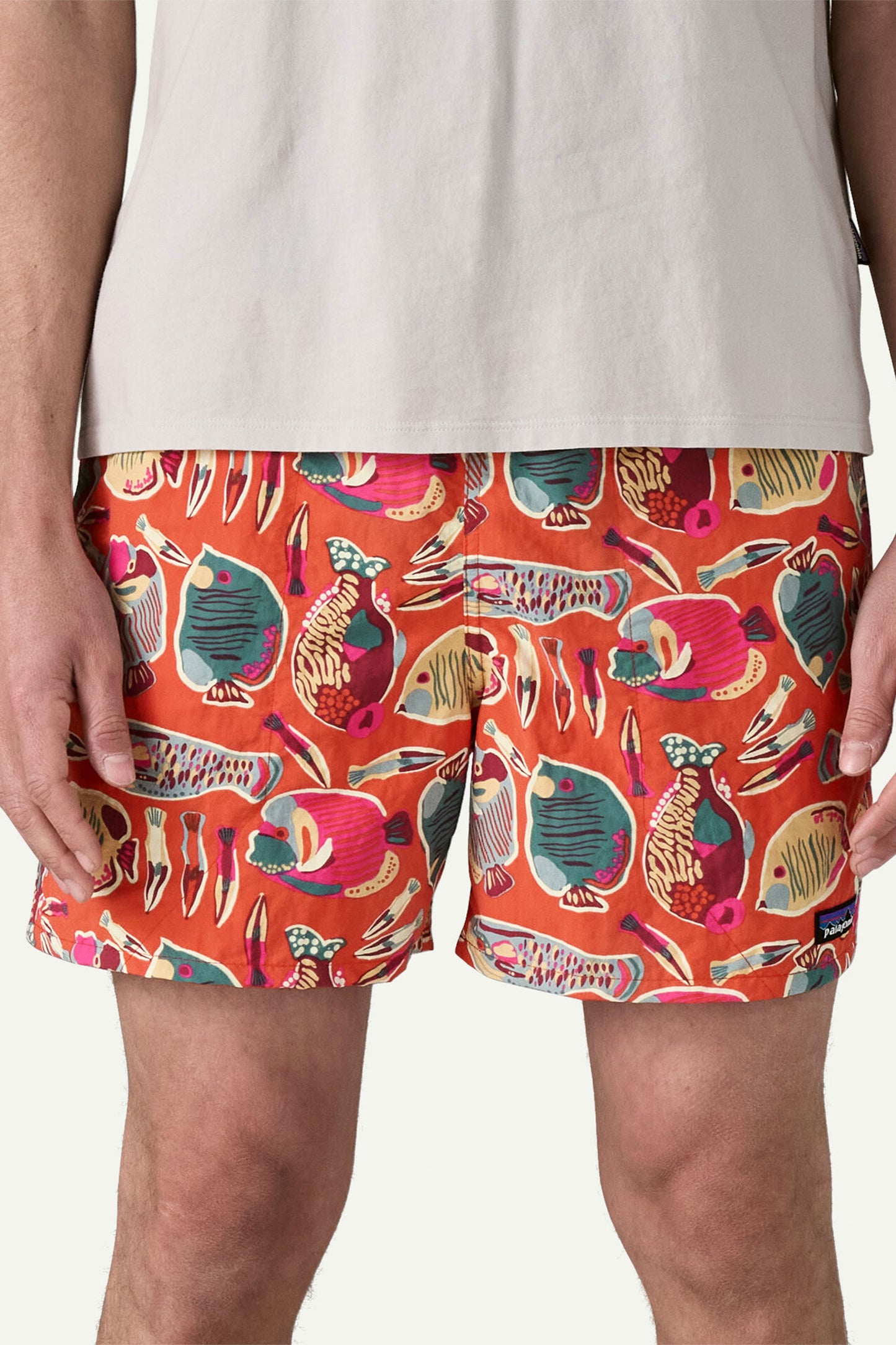 Pukas-Surf-Shop-Shorts-Patagonia-Baggies-Red