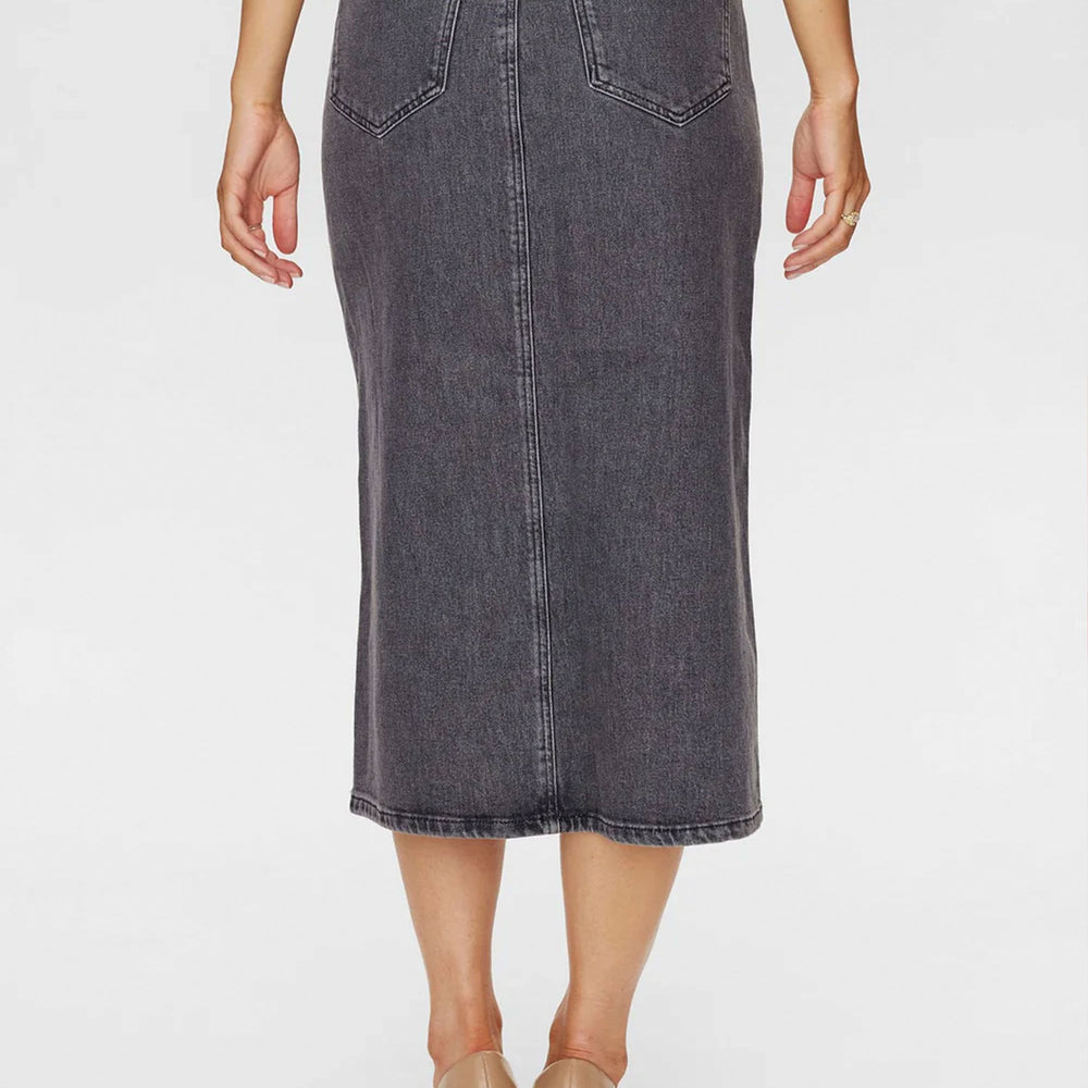 Pukas-Surf-Shop-Skirt-Woman-Numph-Nutoronto-Dark-Grey