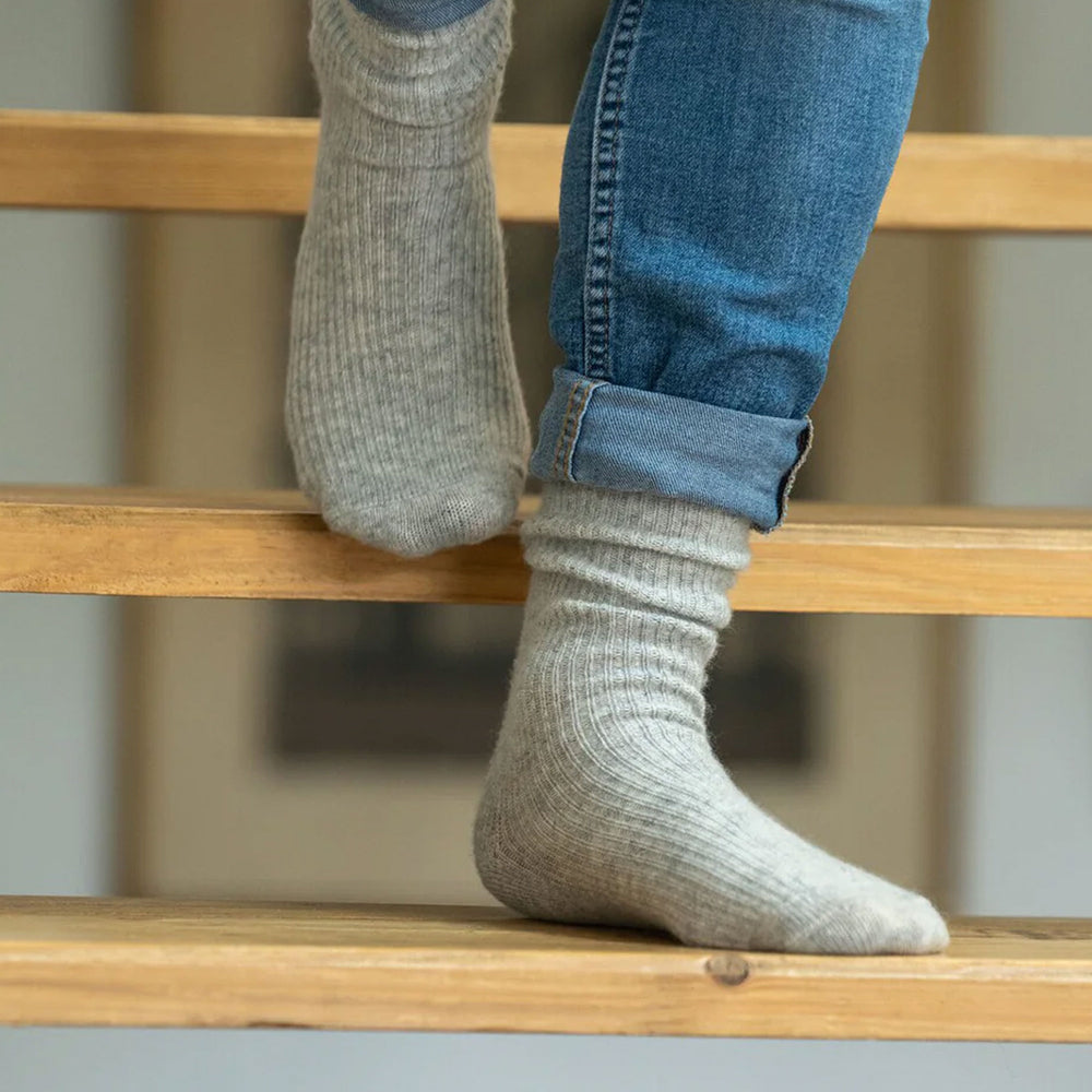 Pukas-Surf-Shop-Socks-Billybelt-Wool-Gray