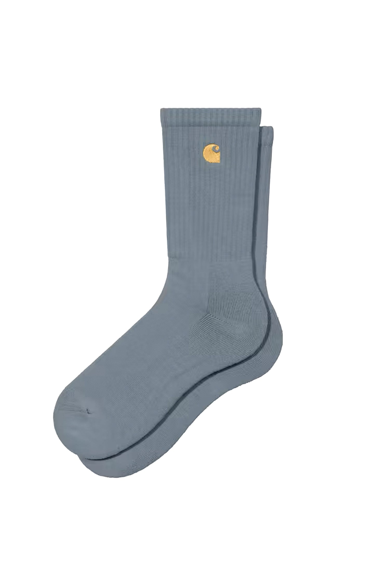 Carhartt WIP Chase Cozy blue socks with logo detail - premium cotton blend