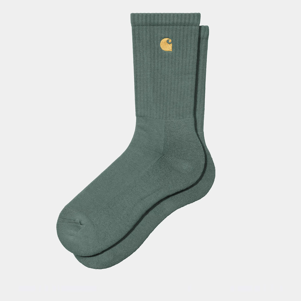 Pukas-Surf-Shop-Socks-Carhartt-WIP-Chase-Green-1