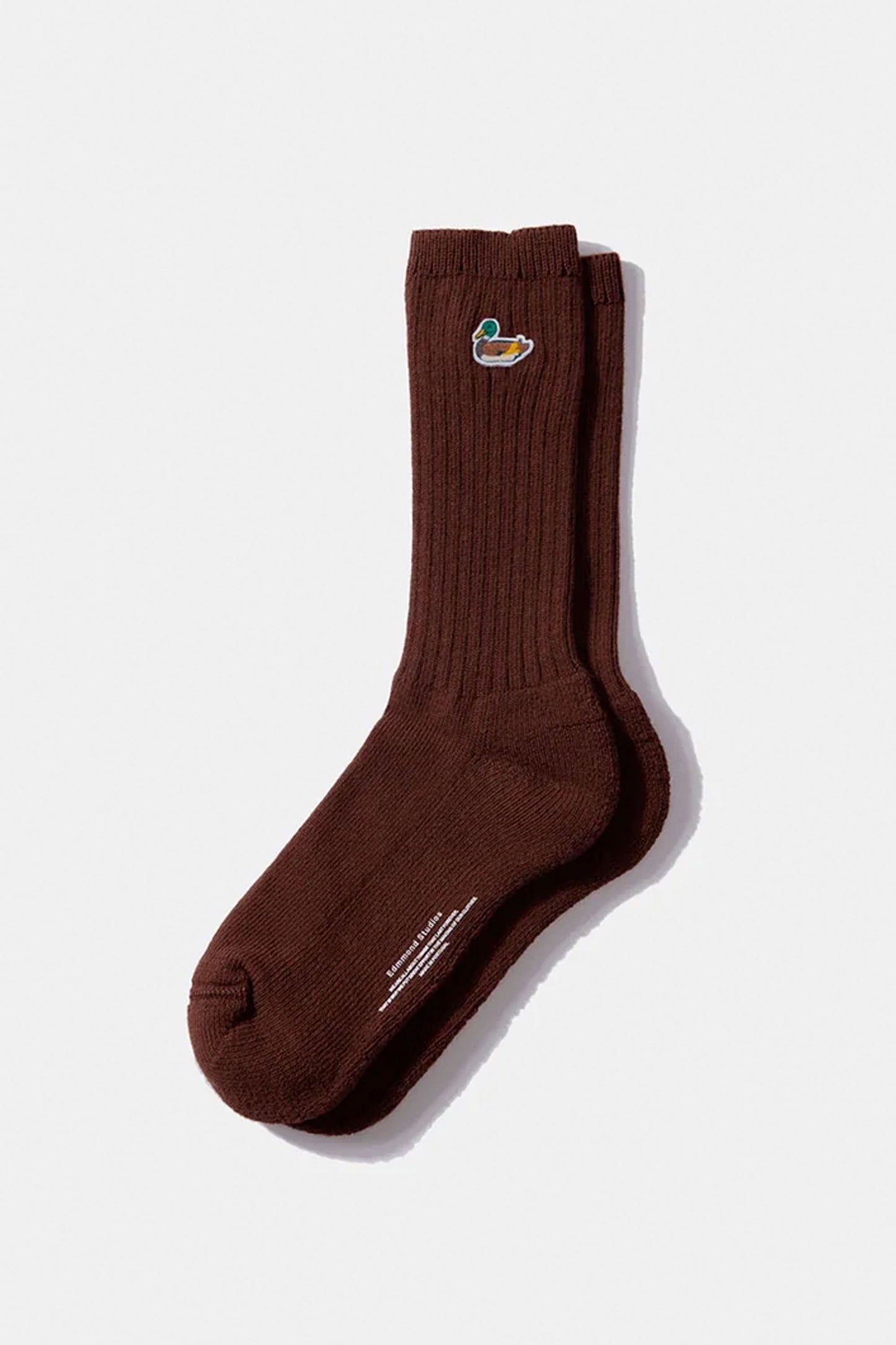 Pukas Surf Shop Socks Edmmond Duck Socks Plain Chocolate