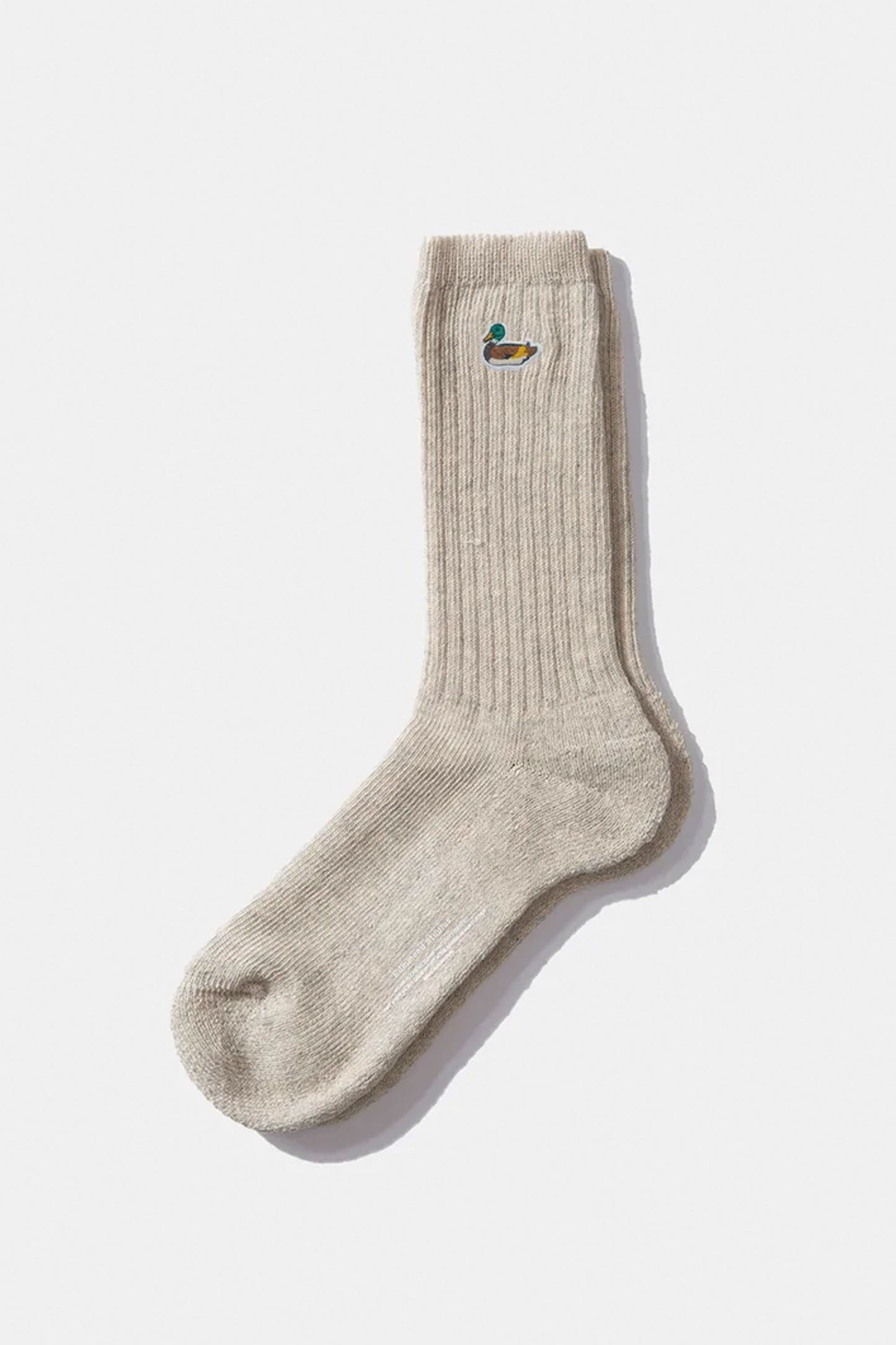Pukas Surf Shop Socks Edmmond Duck Socks Plain Light Grey