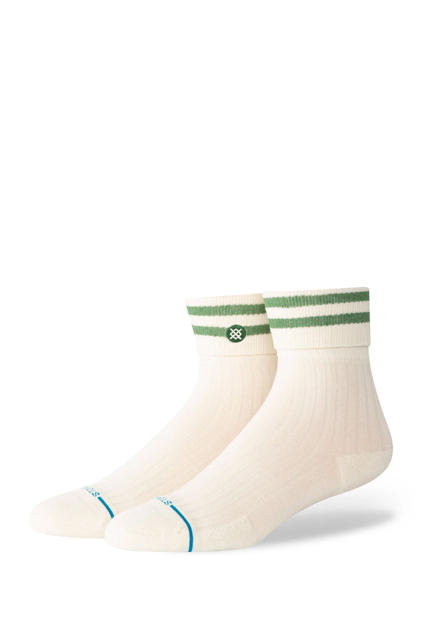 Pukas Surf Shop Socks Stance Roll Cuff Quarter Green