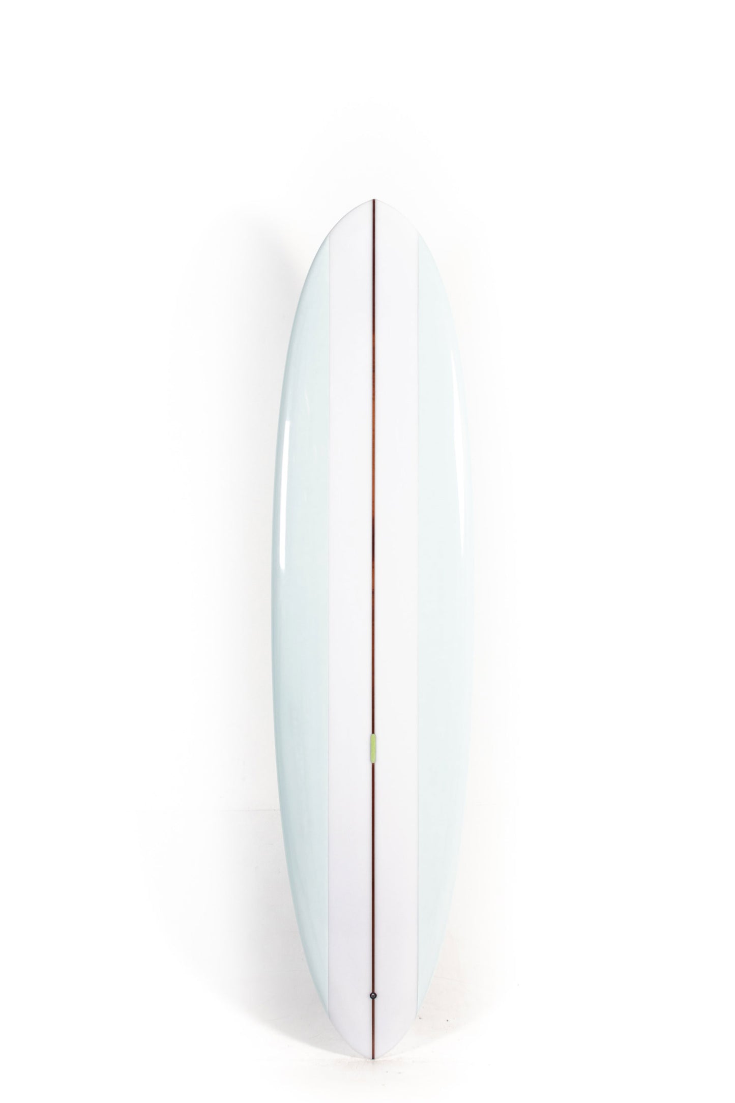 White and Blue Son Of Cobra Mid Length Single size 7'4" at Pukas Surf Shop