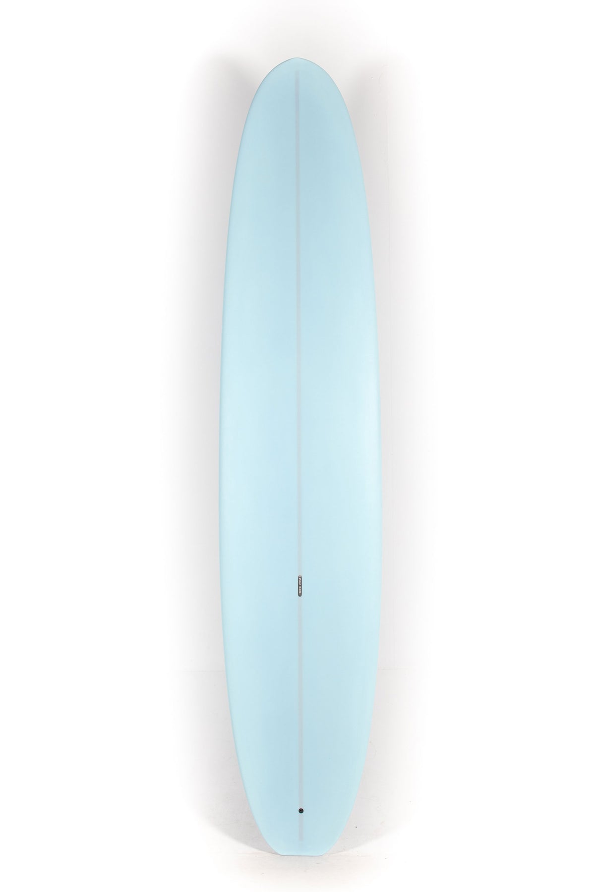 Light blue Son Of Cobra Noserider size 9'2" on a white background by Pukas Surf Shop