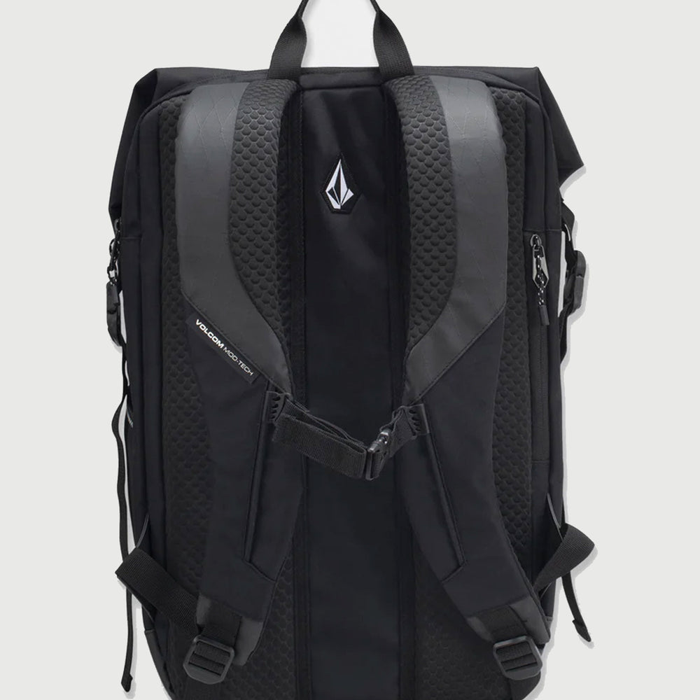 Pukas-Surf-Shop-Surf-Backpack-Volcom-Dry-Backpack-Forecast-Black