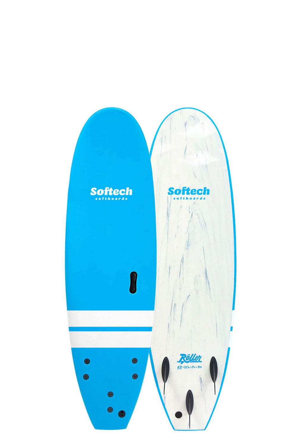 Pukas-Surf-Shop-Surfboard-Softech-7_0-Roller-Blue-Plain