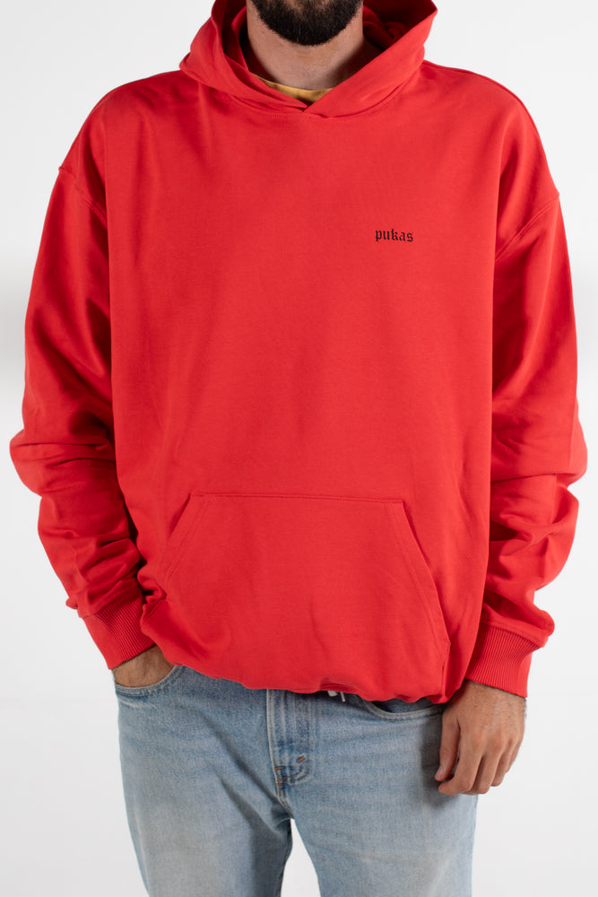 Pukas-Surf-Shop-Surfing-The-Basque-Country-hoodie-man-More-Surfing-bright-red