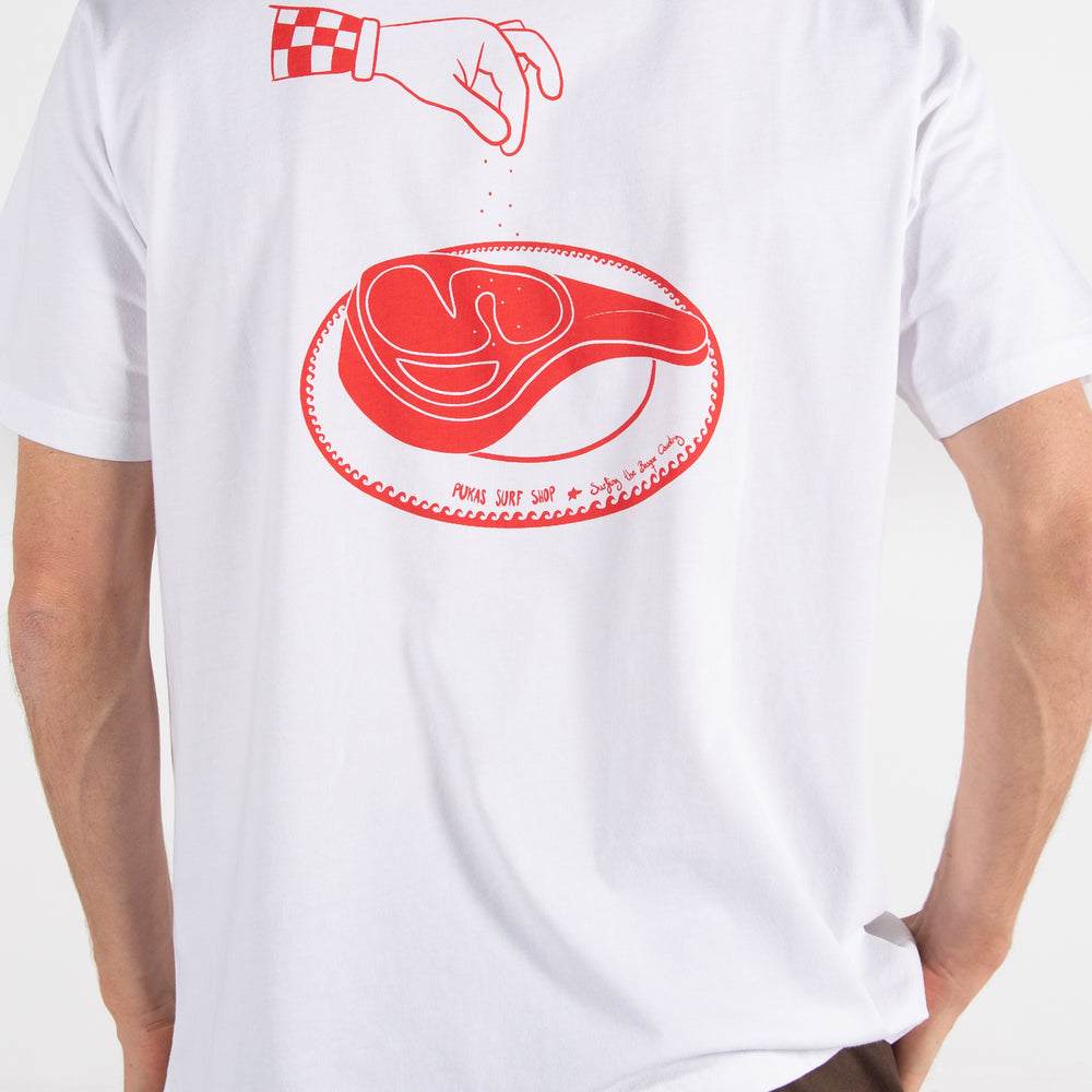 Pukas-Surf-Shop-Surfing-The-Basque-Country-txuleta-tee-man-white