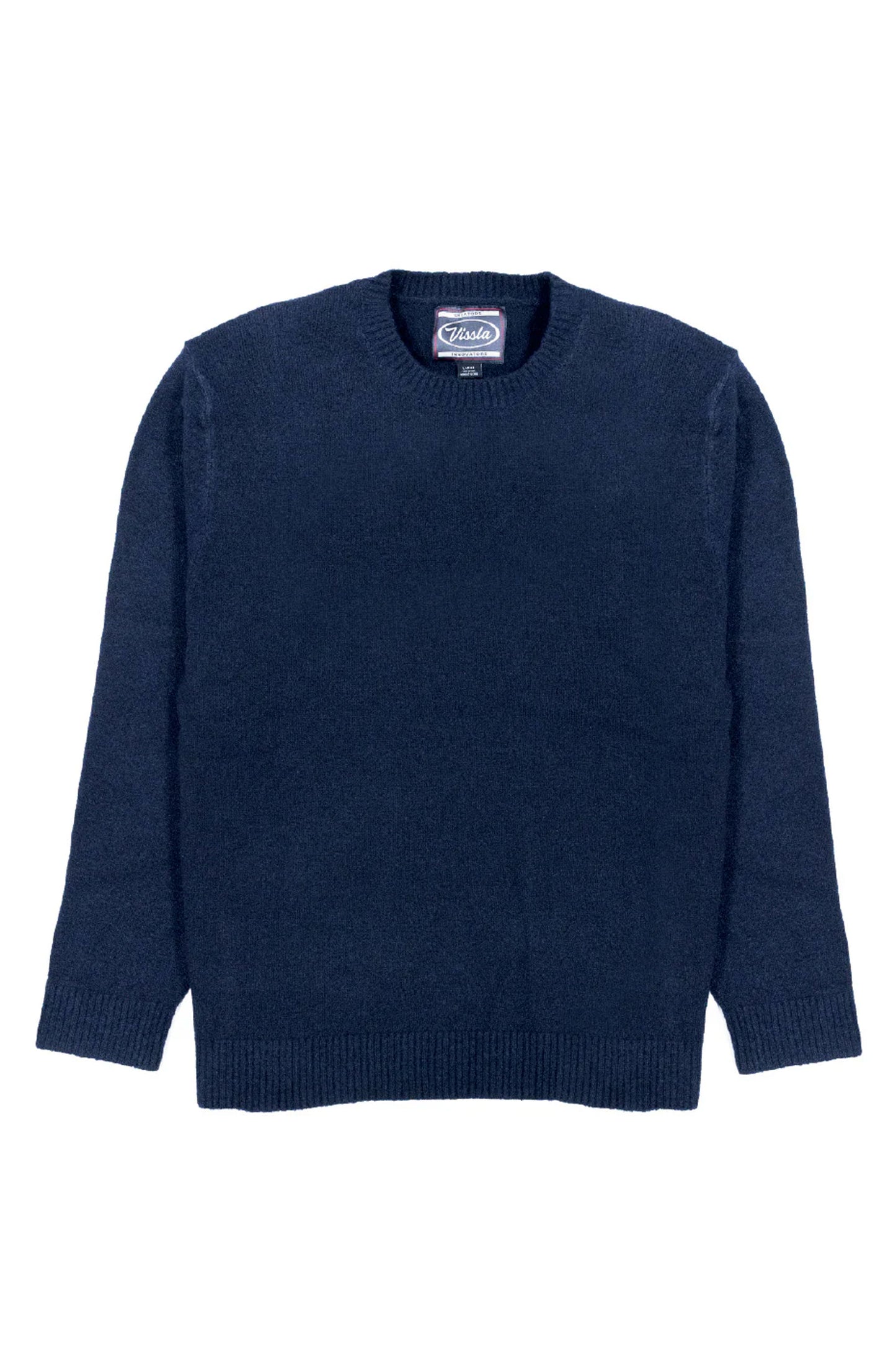 Vissla Pukas Surf Shop Presley Crew Neck Sweater Dark Naval relaxed fit knit