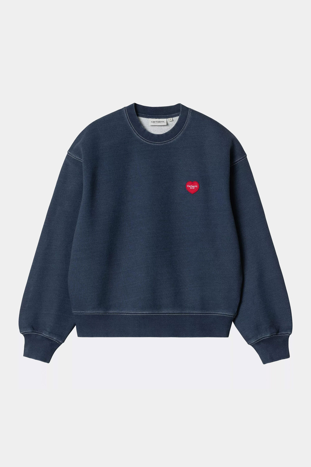 Pukas-Surf-Shop-Sweat-Woman-Carhartt-WIP-Ingo-Dark-Blue