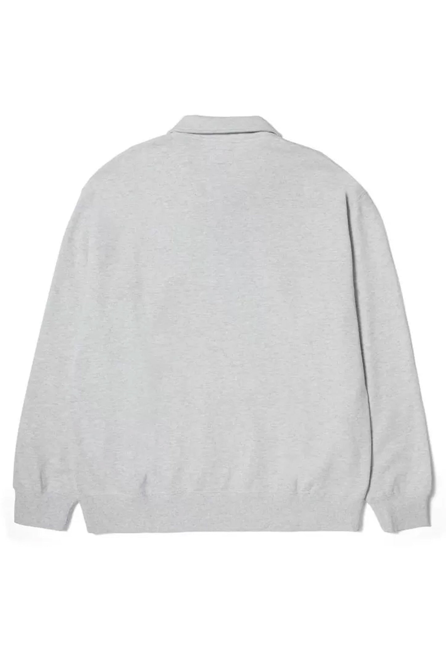 Pukas-Surf-Shop-Sweater-Man-Huf-Slate-Quarter-ZIp-Fleece-Header-Gray