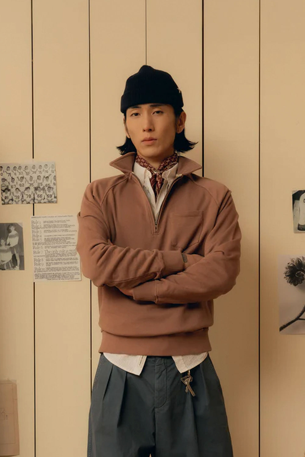 Pukas-Surf-Shop-Sweater-Man-Pompeii-Fudge-Pocket-Brown
