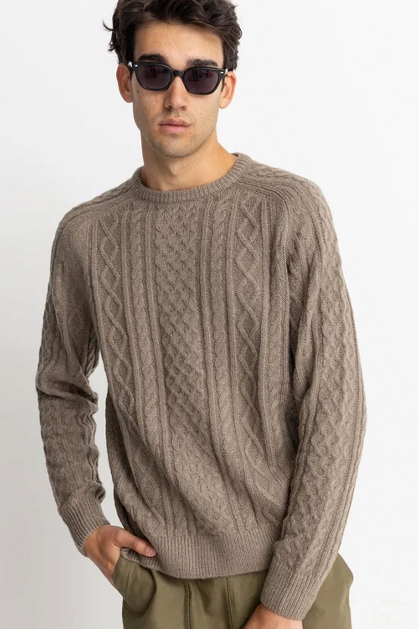 Pukas-Surf-Shop-Sweater-Man-Rhythm-Mohair-Fishermans-Brown