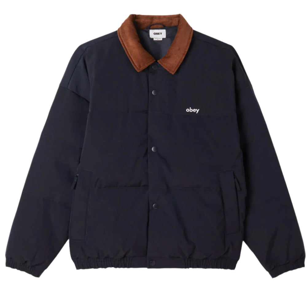 Pukas-Surf-Shop-Sweater-OBEY-Whispers-Jacket-Navy