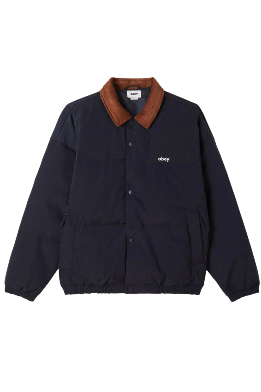 Pukas-Surf-Shop-Sweater-OBEY-Whispers-Jacket-Navy