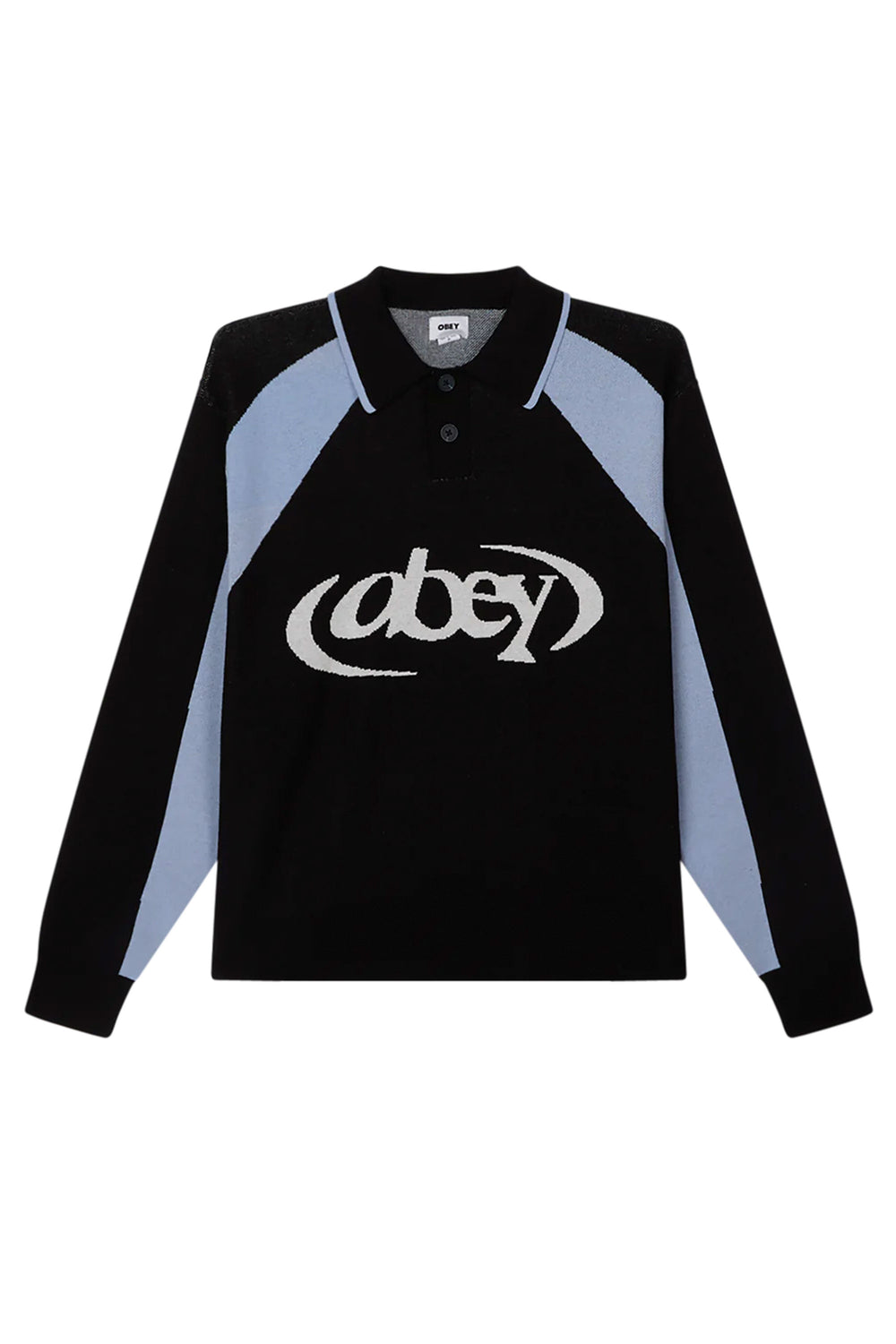 Pukas-Surf-Shop-Sweater-Obey-Soccer-Sweater-Faded-Black