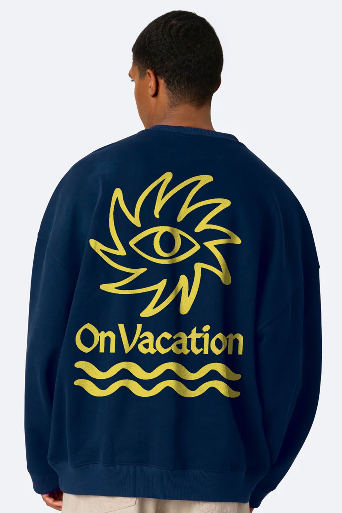 Pukas-Surf-Shop-Sweater-On-Vacation-Cruise-Blue