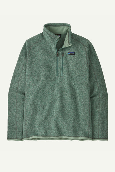 PATAGONIA BETTER SWEATER 1/4 ZIP ELLWOOD GREEN