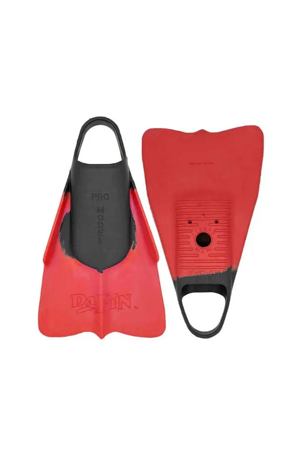 DAFIN Day One Red Swim Fins | Shop at PUKAS SURF SHOP