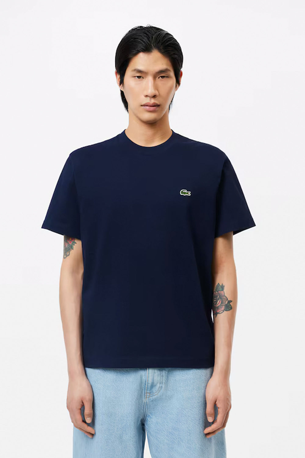 Pukas-Surf-Shop-Tee-Lacoste-classic-fit-mid-midnight-blue