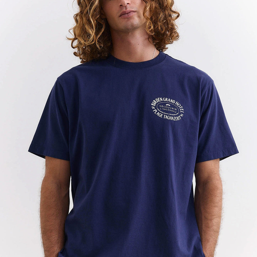 Pukas-Surf-Shop-Tee-Man-Birden-Grand-Hotel-Navy