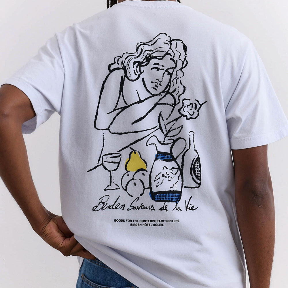 Pukas-Surf-Shop-Tee-Man-Birden-La-Vie-White