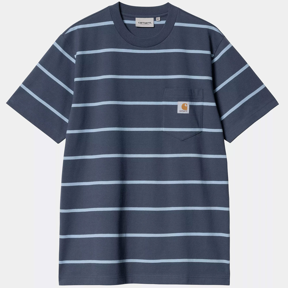 Pukas-Surf-Shop-Tee-Man-Carhartt-WIP-Aiken-Blue