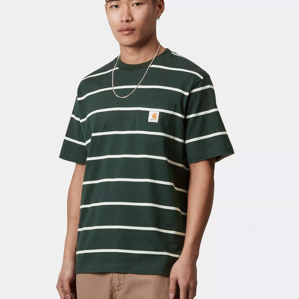 Pukas-Surf-Shop-Tee-Man-Carhartt-WIP-Aiken-Green