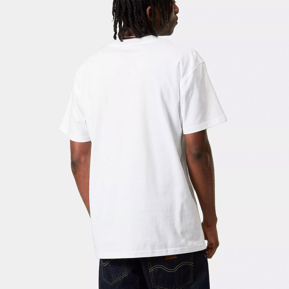 Pukas-Surf-Shop-Tee-Man-Carhartt-WIP-American-Script-White