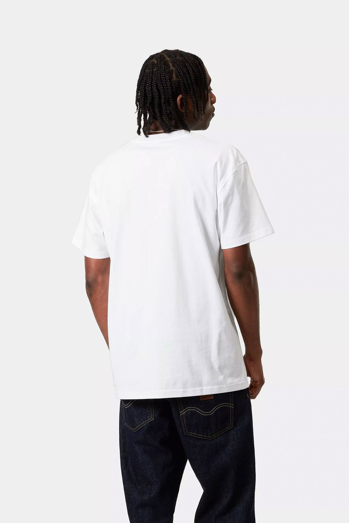 Pukas-Surf-Shop-Tee-Man-Carhartt-WIP-American-Script-White