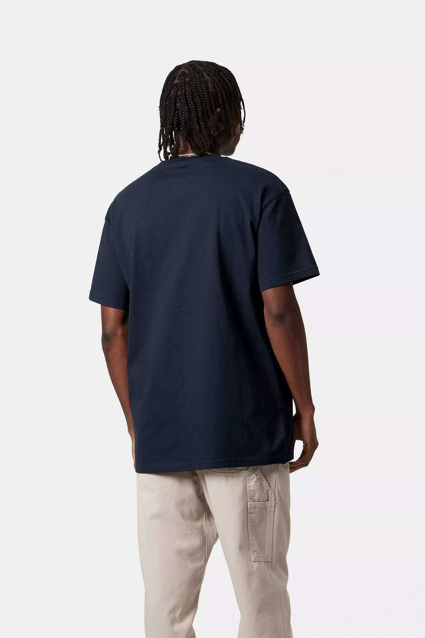 Pukas-Surf-Shop-Tee-Man-Carhartt-WIP-Chase-Dark-Navy