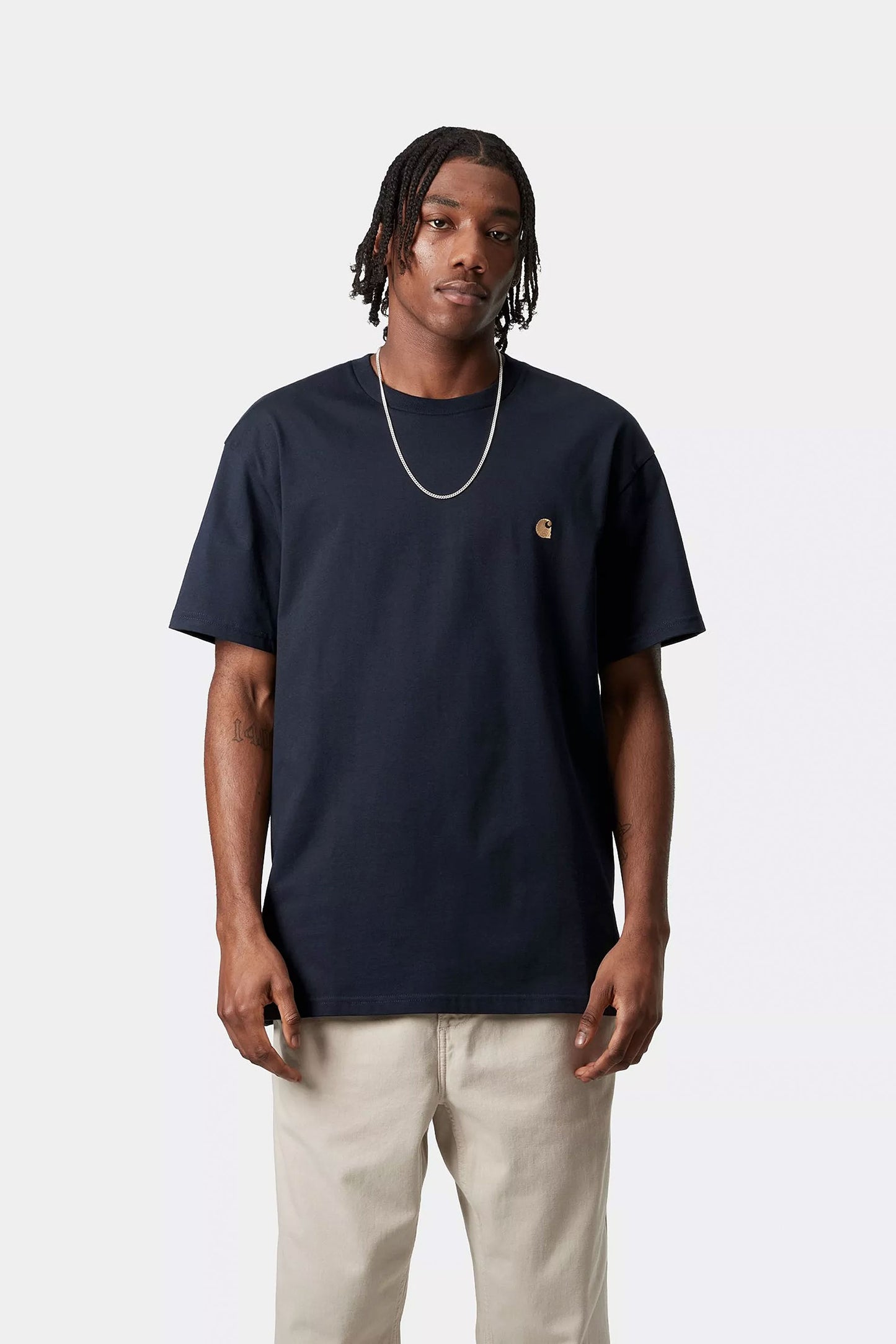 Pukas-Surf-Shop-Tee-Man-Carhartt-WIP-Chase-Dark-Navy