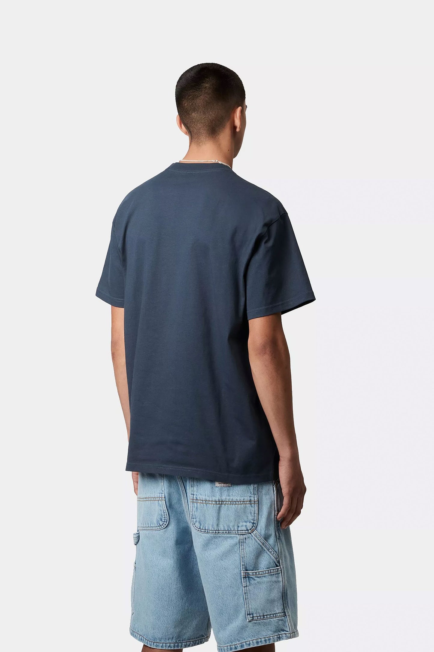 Pukas-Surf-Shop-Tee-Man-Carhartt-WIP-Chase-Duck-Blue