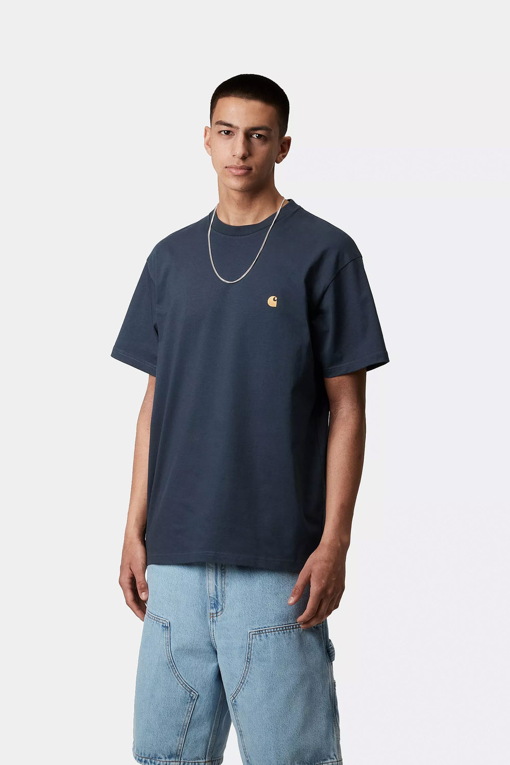 Pukas-Surf-Shop-Tee-Man-Carhartt-WIP-Chase-Duck-Blue