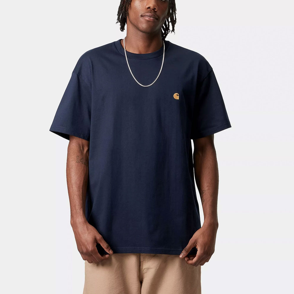 Pukas-Surf-Shop-Tee-Man-Carhartt-WIP-Chase-blue-