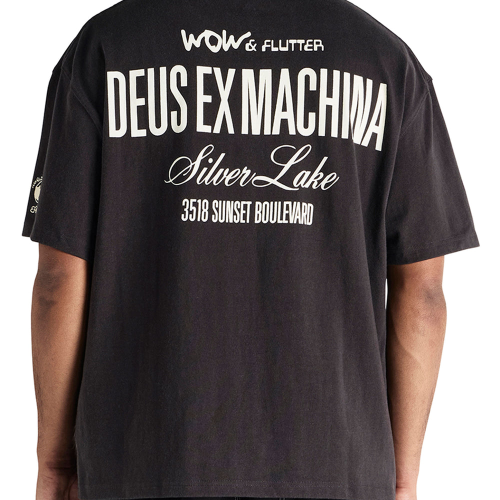 DEUS - SENSORY OVERLOAD TEE - ANTHRACITE