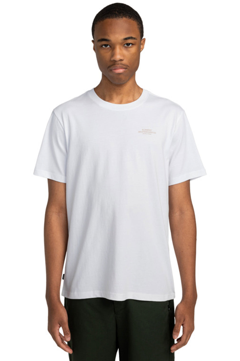 Pukas-Surf-Shop-Tee-Man-Element-Skateboard-Co-Optic-white