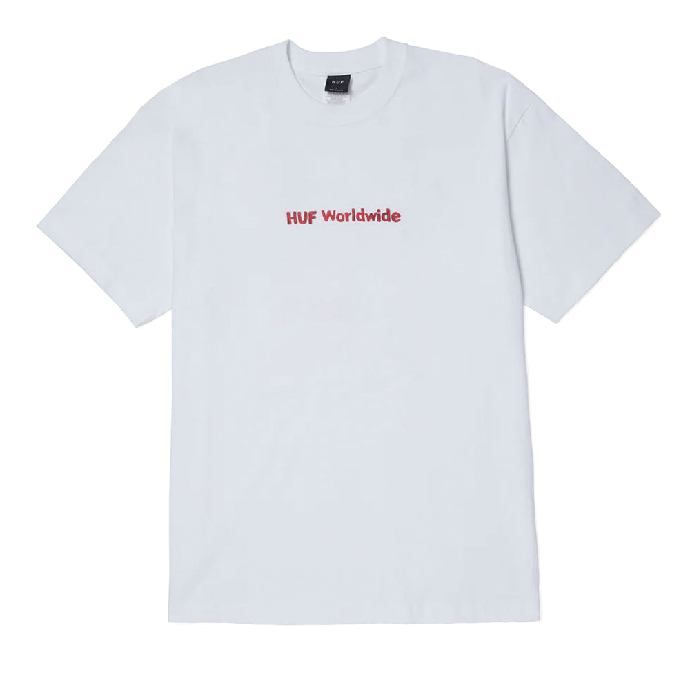HUF - MERIDA TEE - WHITE
