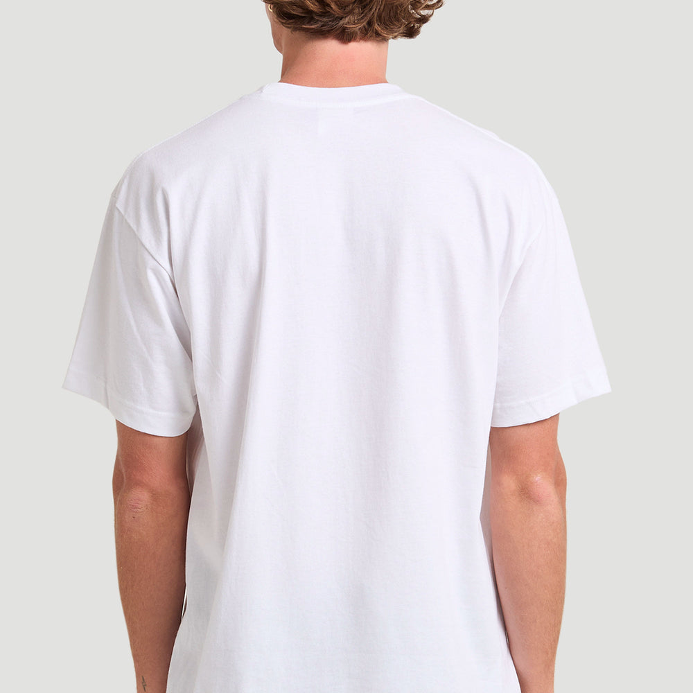 Pukas-Surf-Shop-Tee-Man-Huf-H-Star-White