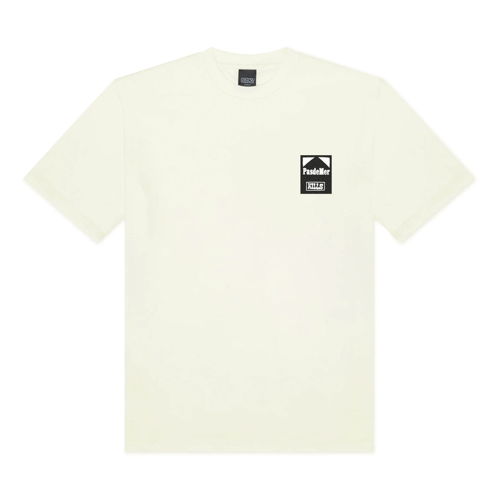 Pukas-Surf-Shop-Tee-Man-Pasdemer-Book-Shop-Cream