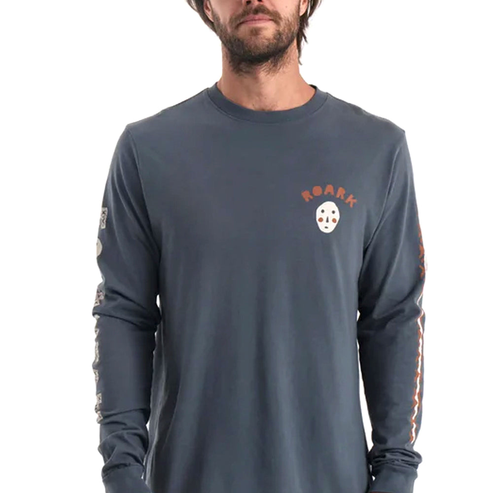 Pukas-Surf-Shop-Tee-Man-Roark-FOLK-YEAH-Premium-Gray