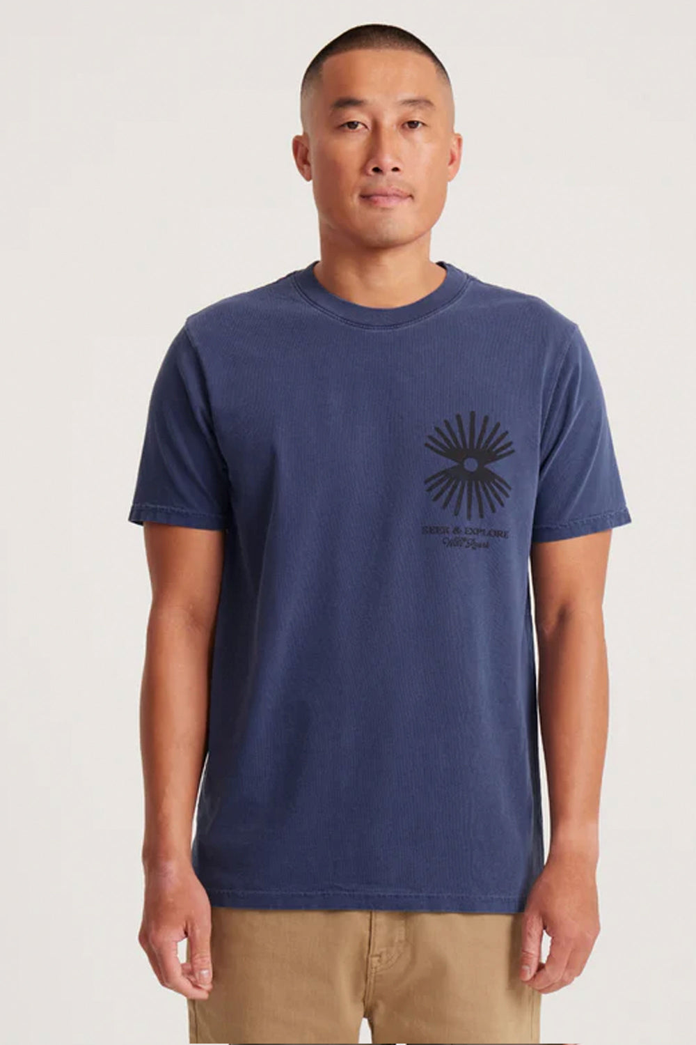 Pukas-Surf-Shop-Tee-Man-Roark-Seek-Blue