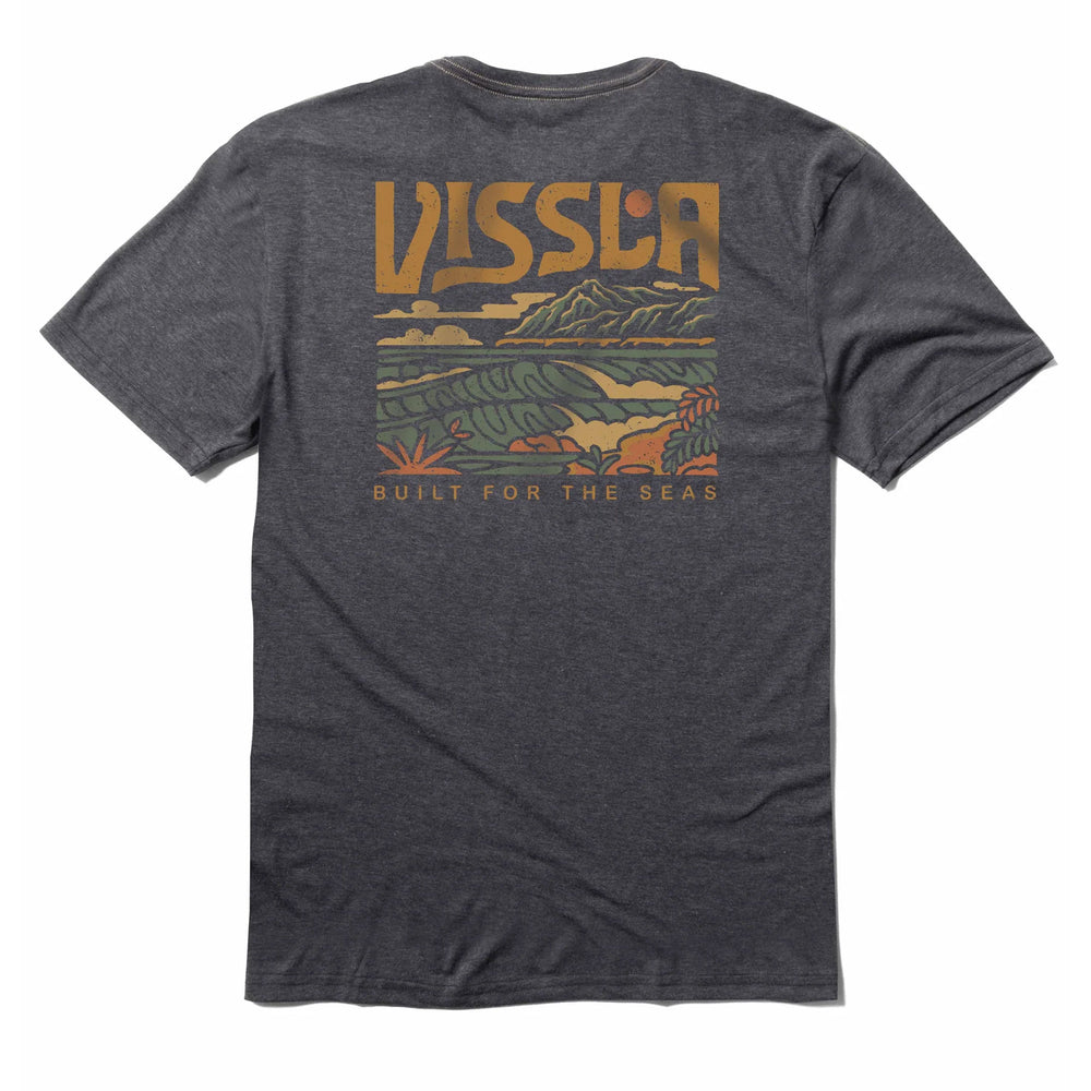 Pukas-Surf-Shop-Tee-Man-Vissla-Segara-Comp-Lite-ECo-Gray