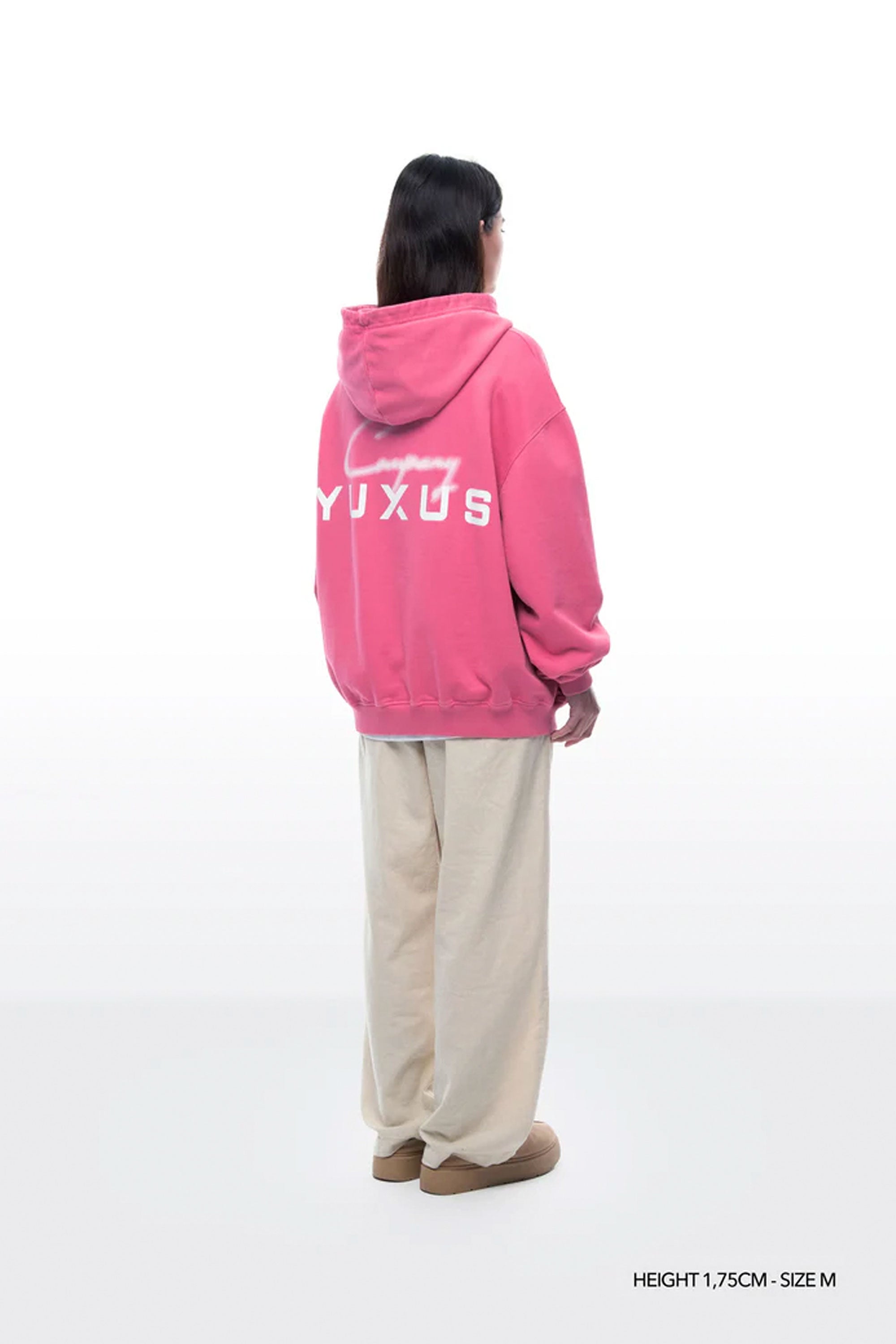 YUXUS - PATTERNS HOODIE - AZALEA | Shop at PUKAS SURF SHOP