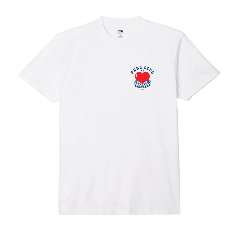 Pukas-Surf-Shop-Tee-OBEY-Pure-Love-White