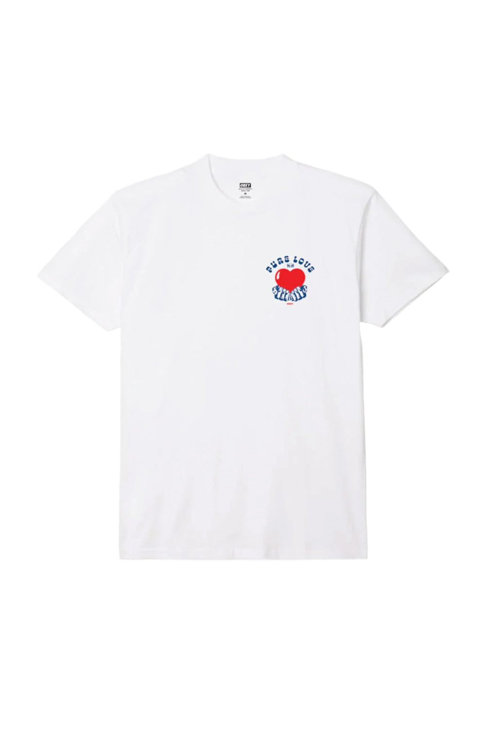 Pukas-Surf-Shop-Tee-OBEY-Pure-Love-White