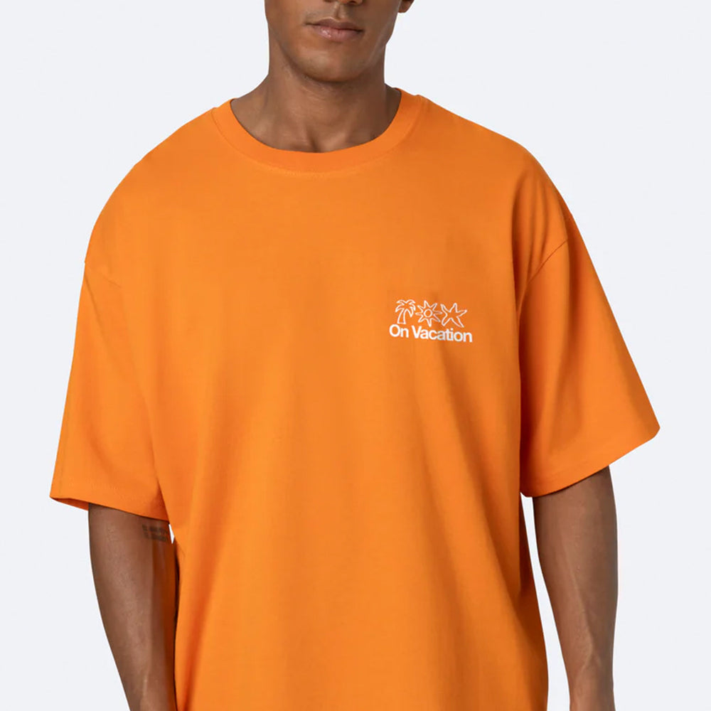 Pukas-Surf-Shop-Tee-On-Vacation-Holiday-Service-Orange