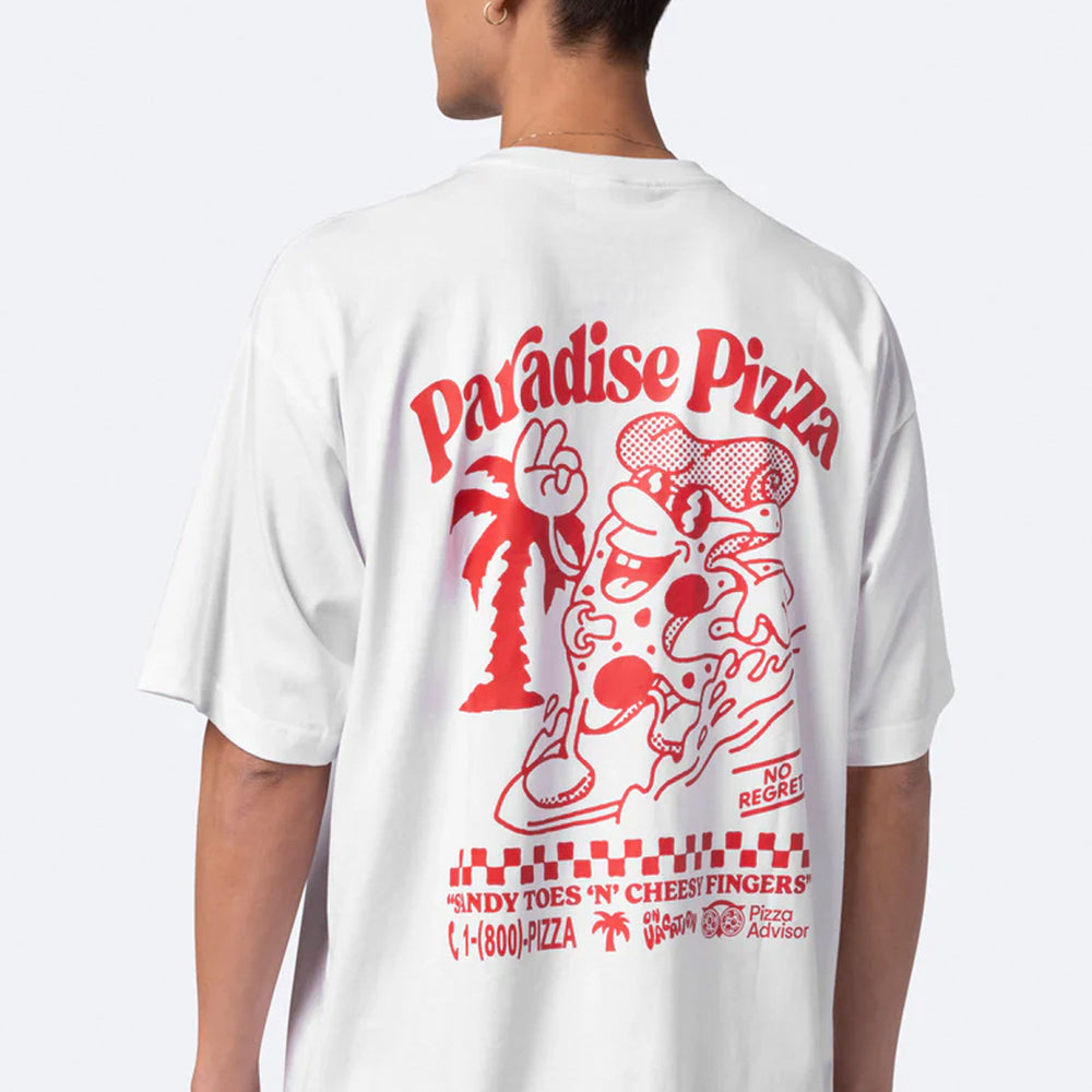 ON VACATION - PARADISE PIZZA T-SHIRT